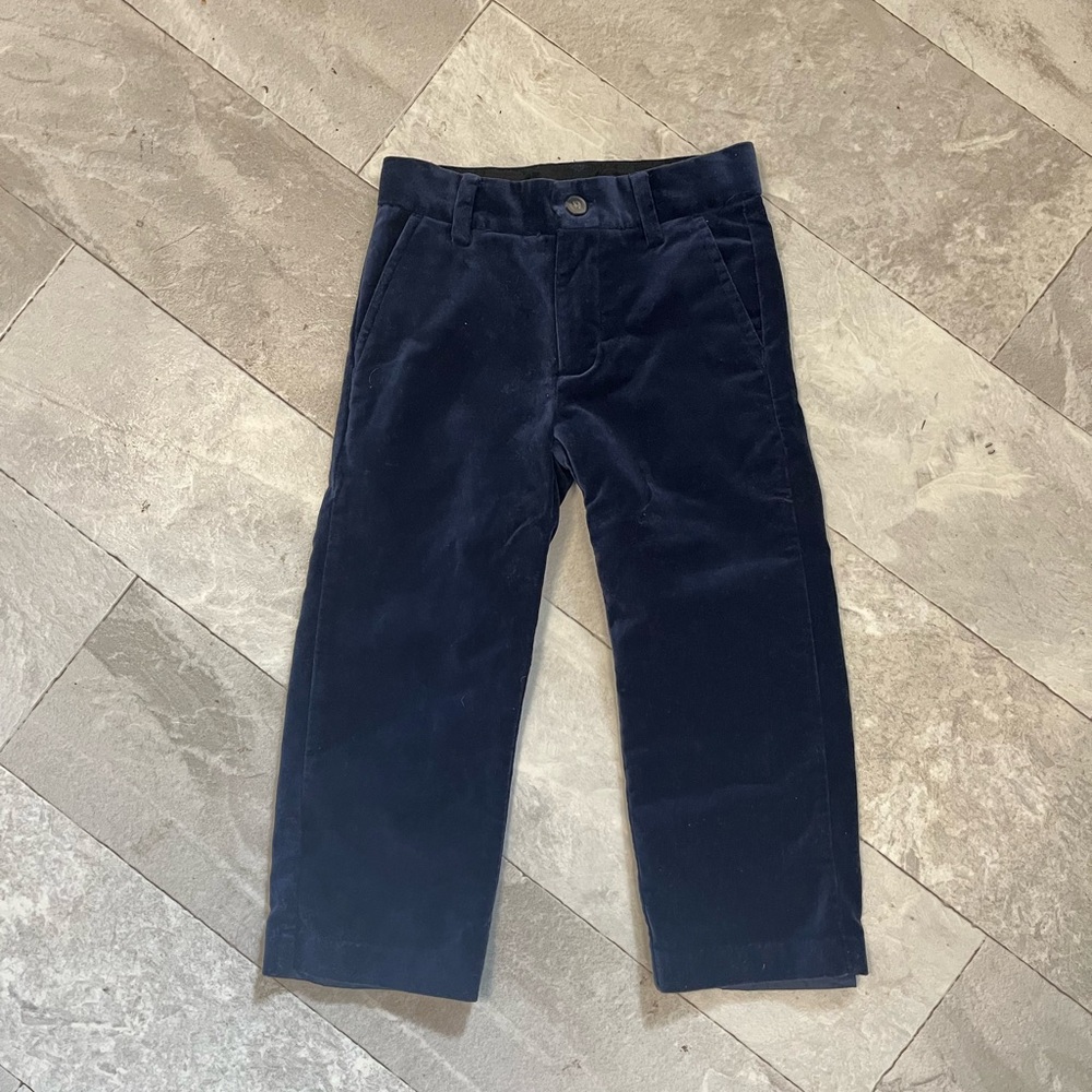 Janie & Jack Toddler 3T Velvet pants (Slacks)